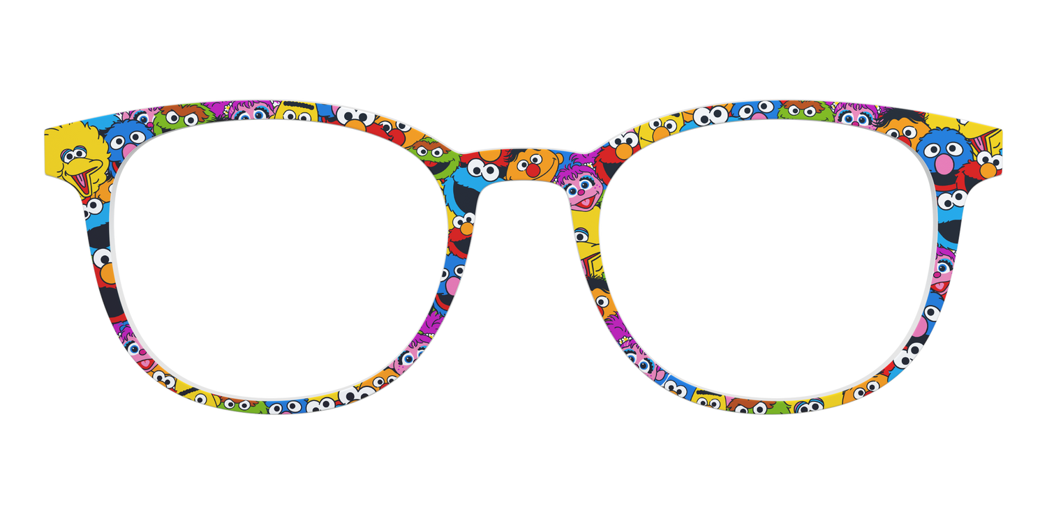 The Sesame Family - Front Top Image - Pair Eyewear