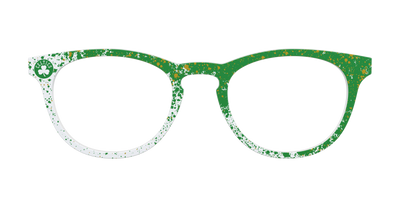 Celtics Splatter - Front Top Thumbnail - Pair Eyewear