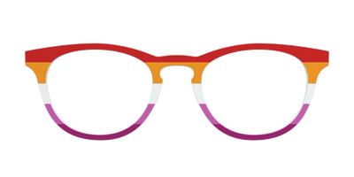 The Lesbian Flag - Front Top Thumbnail - Pair Eyewear