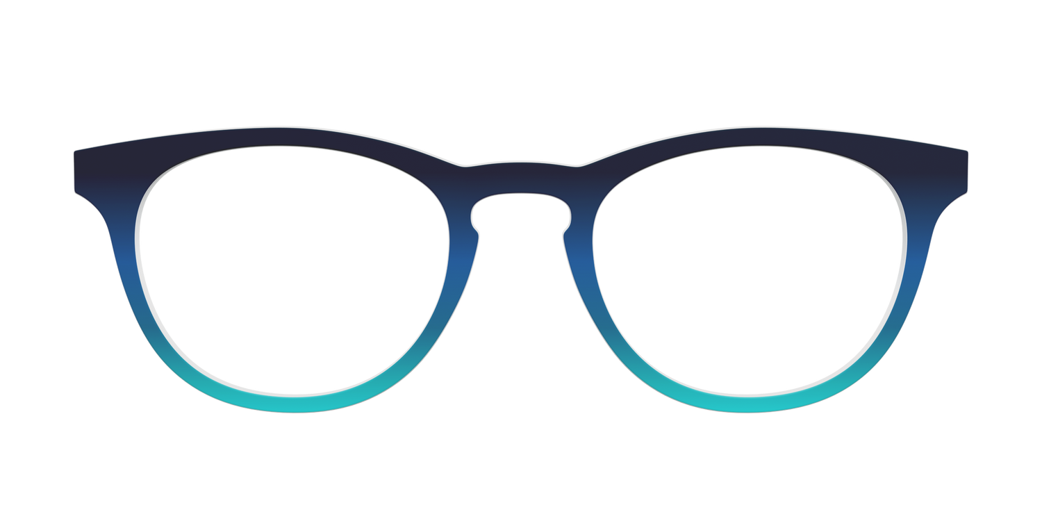 The Royal Blue to Seafoam Gradient