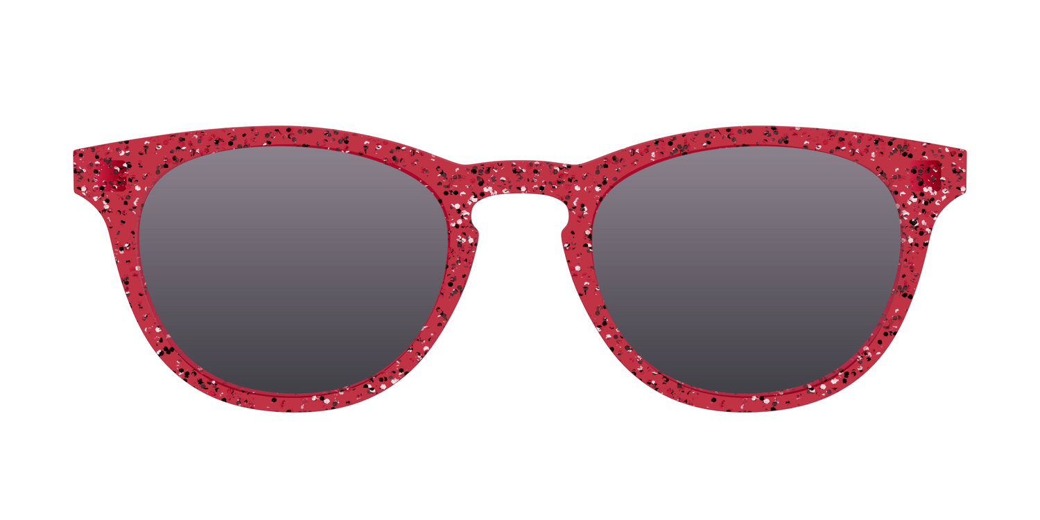 The Polarized Ruby Sparkle Sun Top