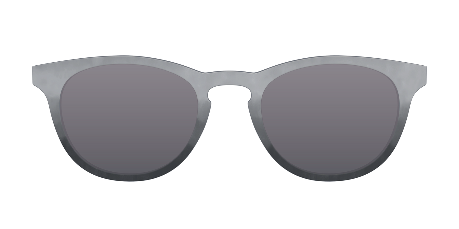 The Polarized Slate Dip Dye Sun Top