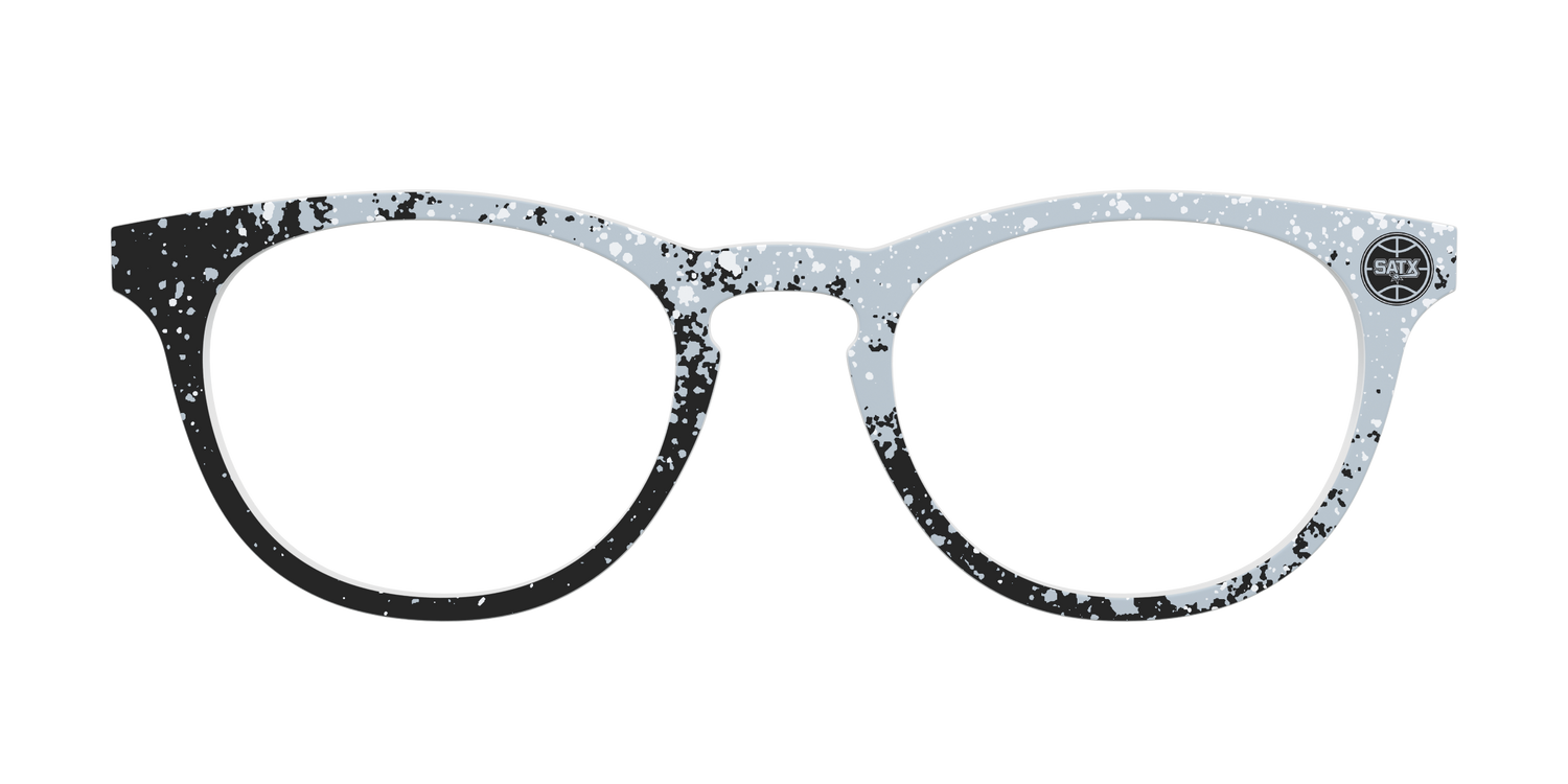 The Spurs Splatter - Front Top Image - Pair Eyewear