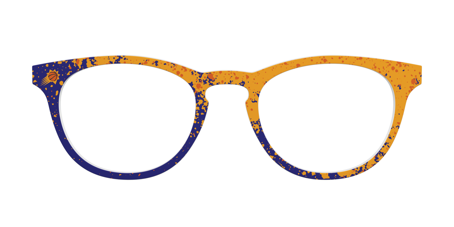 The Suns Splatter - Front Top Image - Pair Eyewear