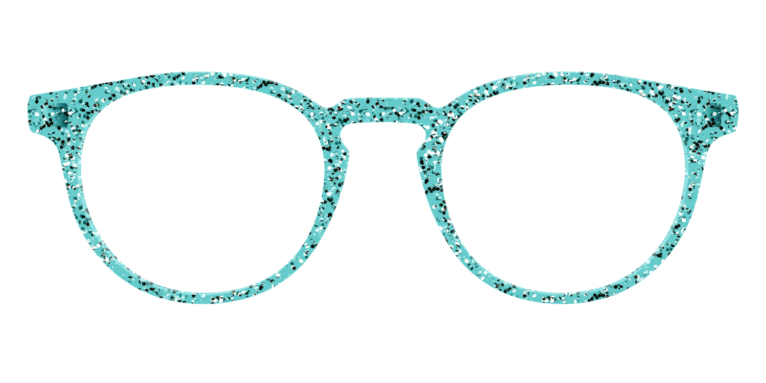 The Mint Sparkle - Front Top Image - Pair Eyewear