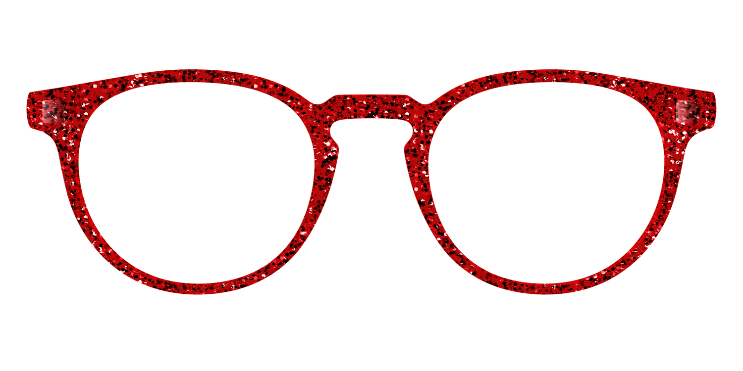 The Ruby Sparkle - Front Top Image - Pair Eyewear