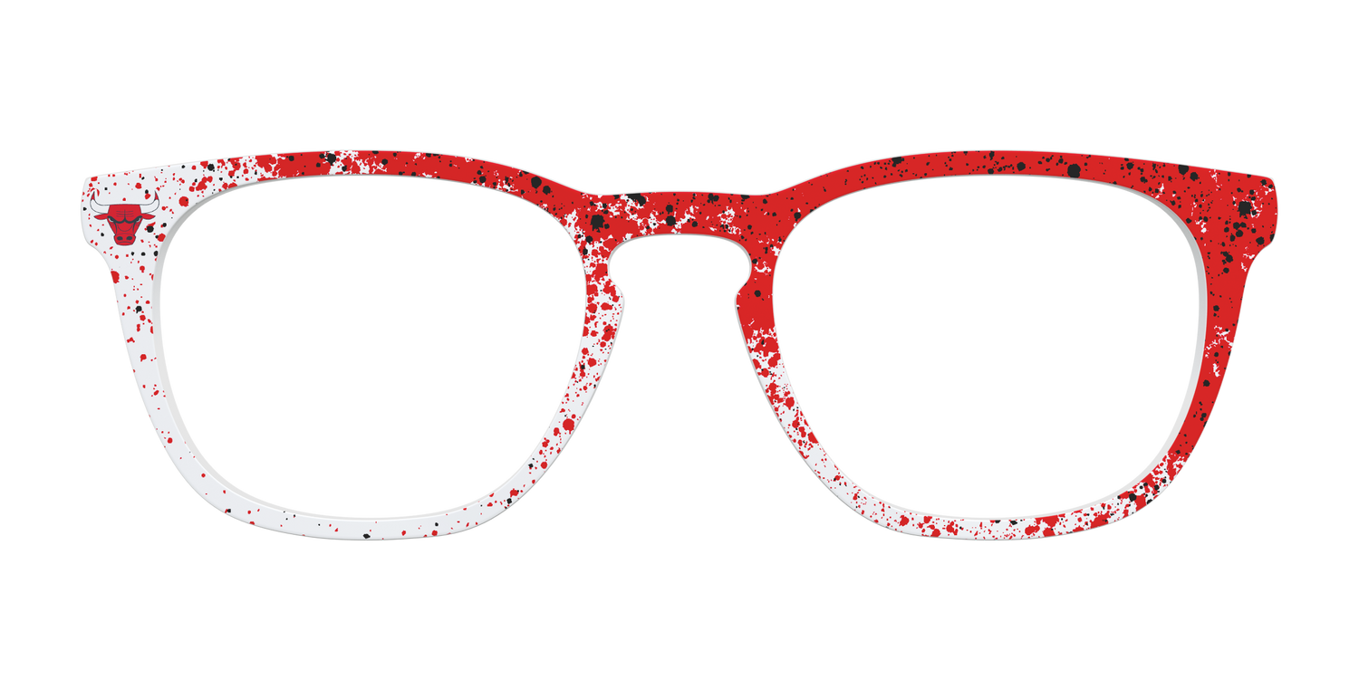 Bulls Splatter - Front Top Image - Pair Eyewear