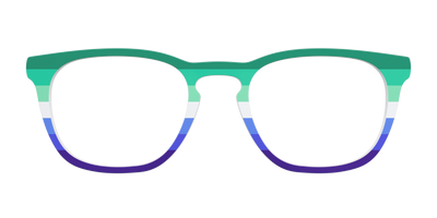 The Gay Men Flag - Front Top Thumbnail - Pair Eyewear
