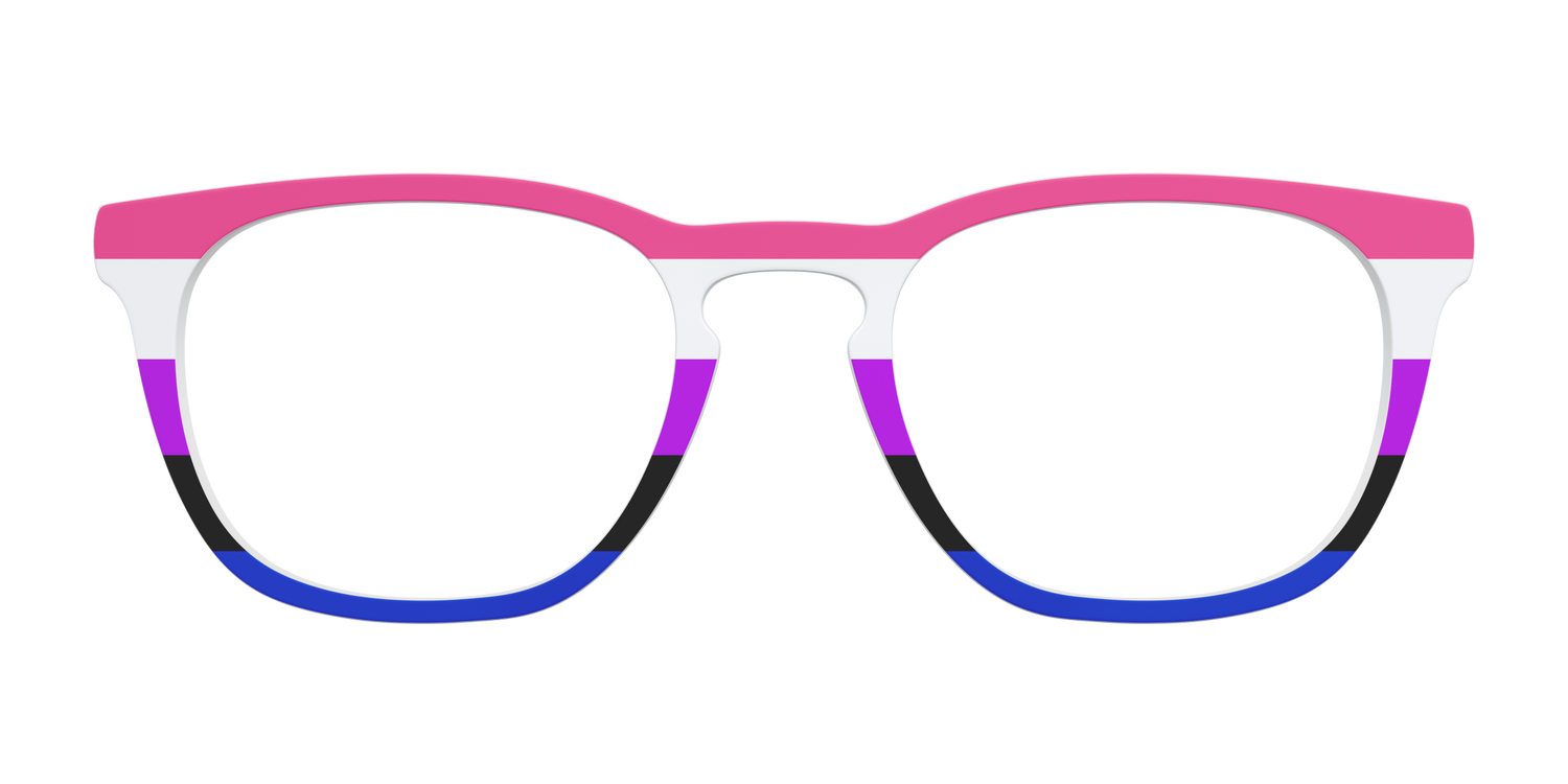 The Genderfluid Flag - Front Top Image - Pair Eyewear
