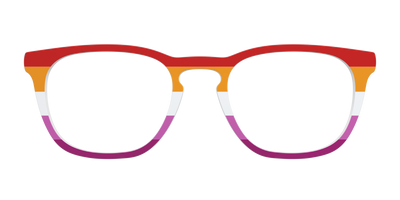 The Lesbian Flag - Front Top Thumbnail - Pair Eyewear