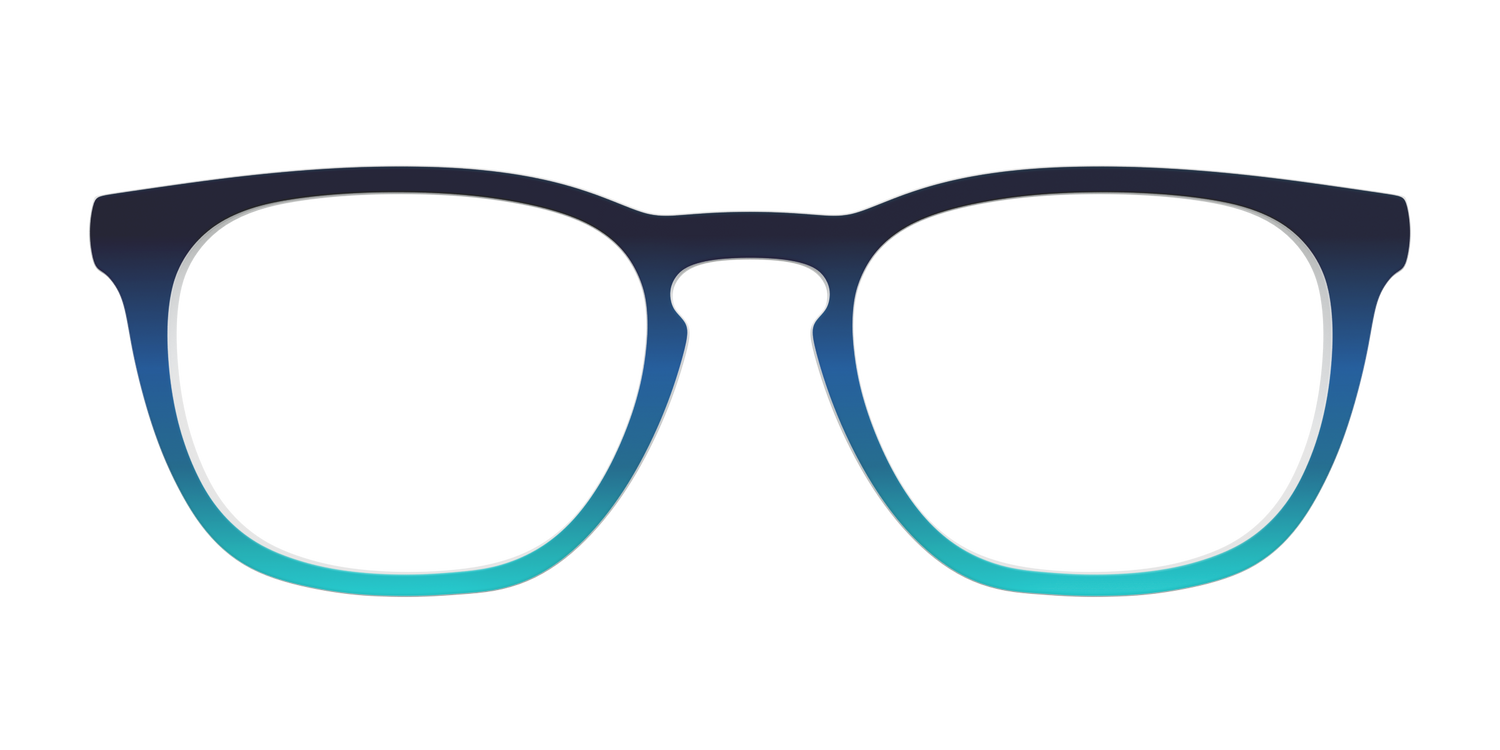 The Royal Blue to Seafoam Gradient