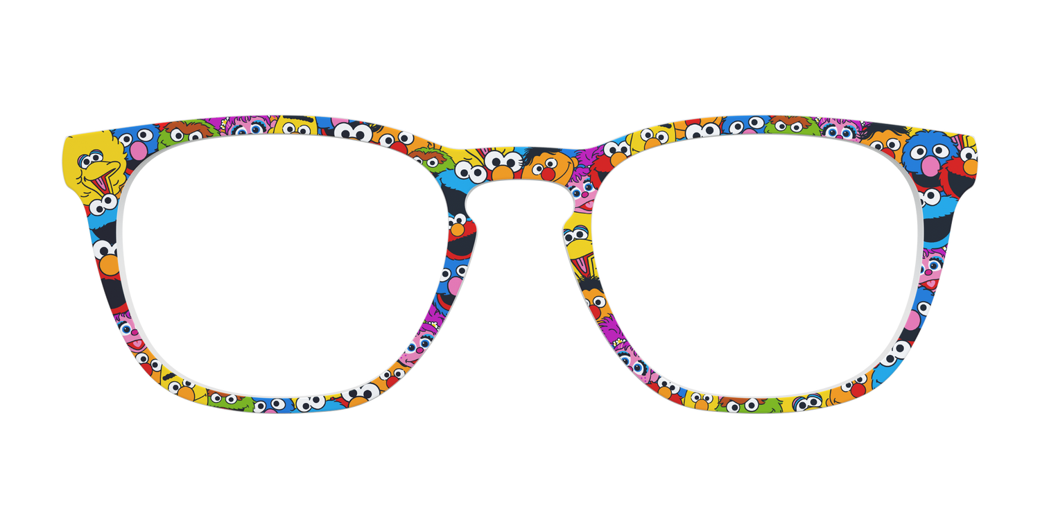 The Sesame Family - Front Top Image - Pair Eyewear