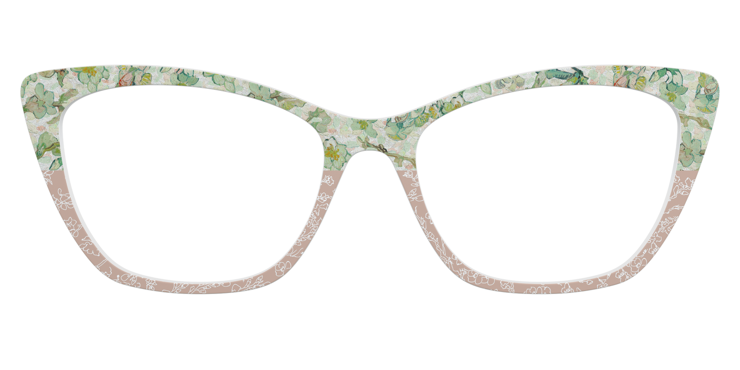 The Almond Blossom Split - Front Top Image - Pair Eyewear