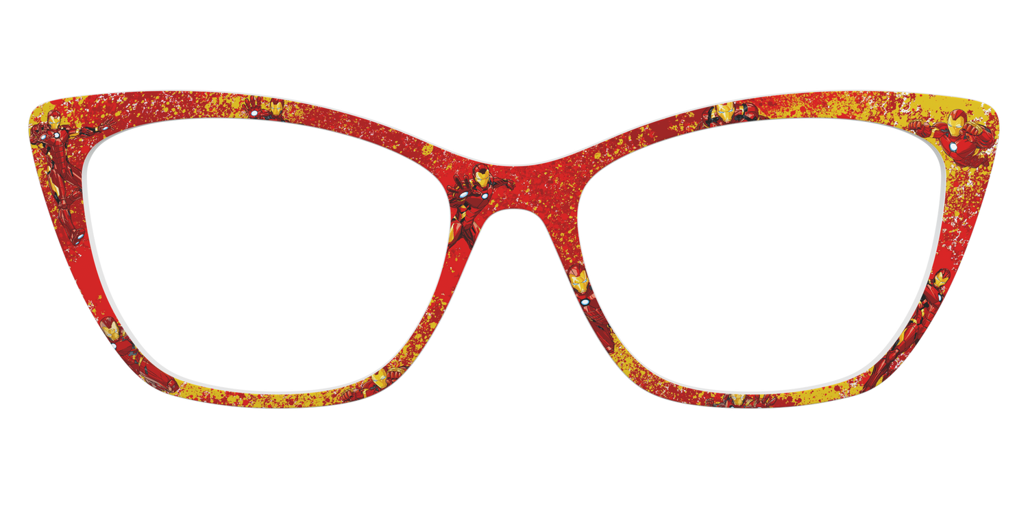 The Iron Man Splatter - Front Top Image - Pair Eyewear