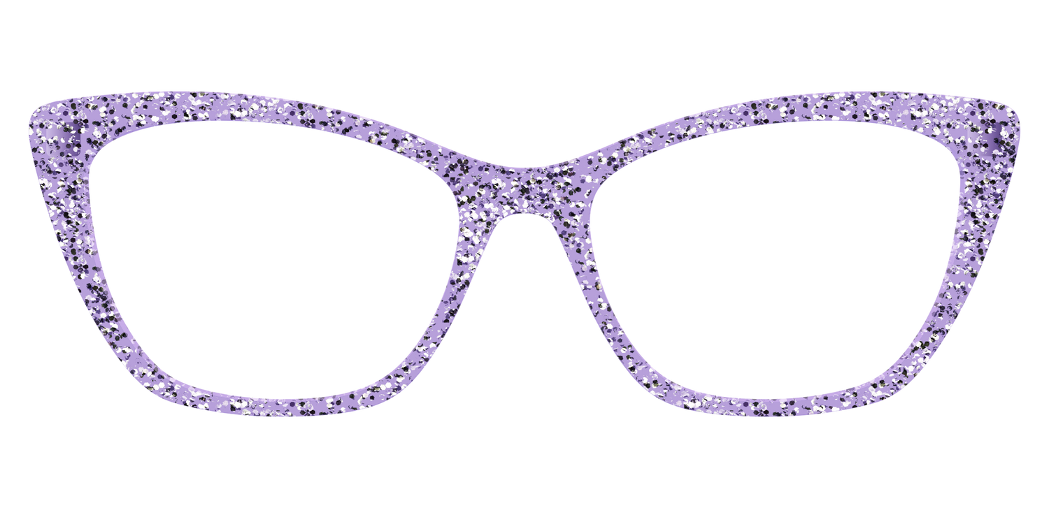 The Lavender Sparkle - Front Top Image - Pair Eyewear