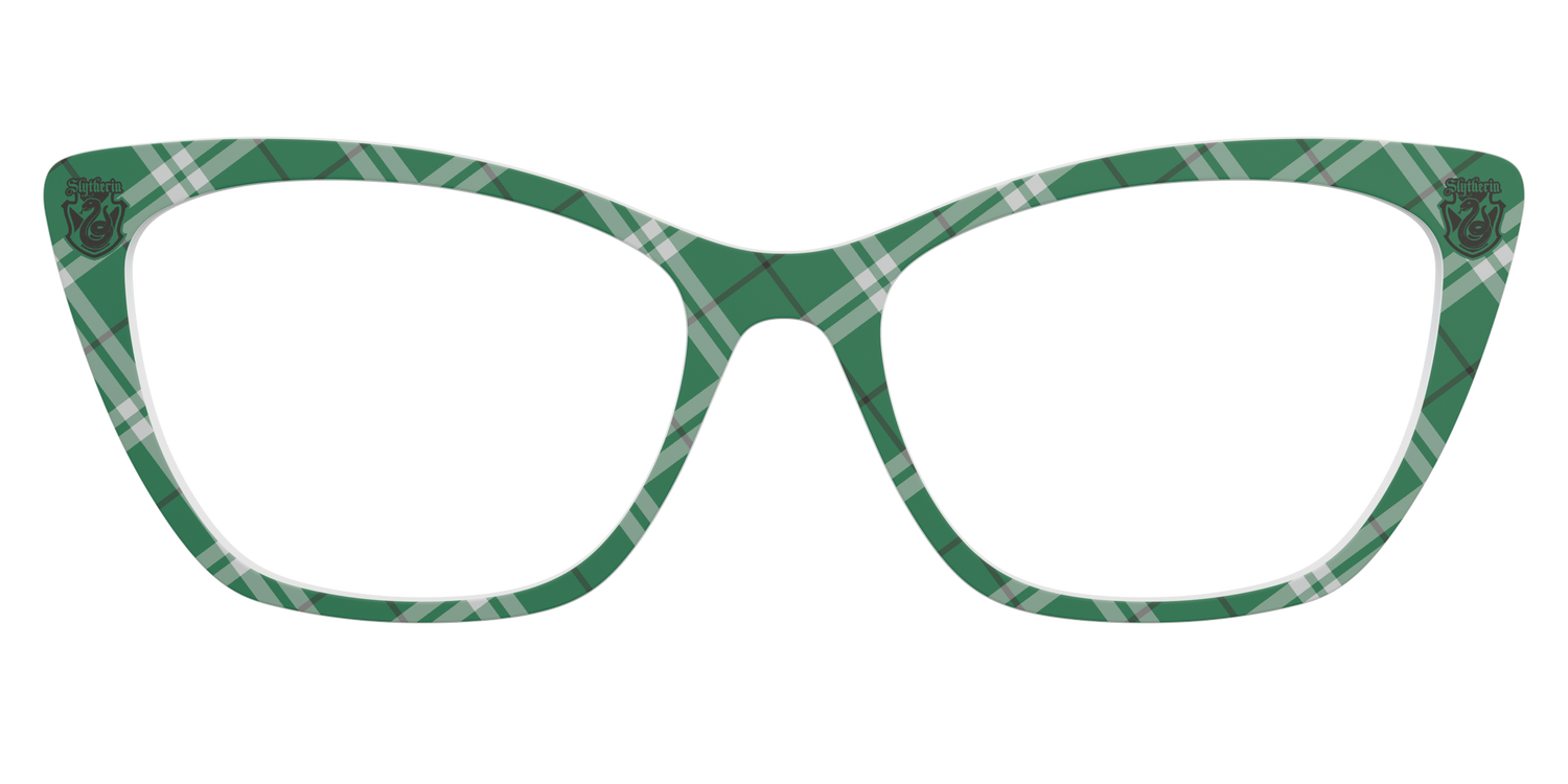 The Slytherin™ Plaid - Front Top Image - Pair Eyewear